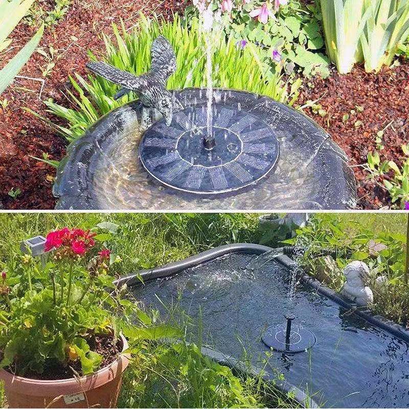 Solar Pond Fountain